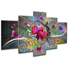 Laden Sie das Bild in den Galerie-Viewer, XXL Diamond Painting - Abstrakte Liebe