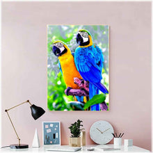 Laden Sie das Bild in den Galerie-Viewer, Diamond Painting - Ara-Paar