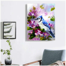 Laden Sie das Bild in den Galerie-Viewer, Diamond Painting - Blauer Specht