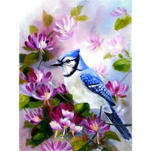 Laden Sie das Bild in den Galerie-Viewer, Diamond Painting - Blauer Specht