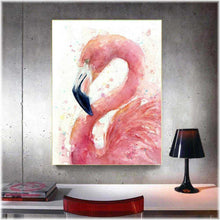 Laden Sie das Bild in den Galerie-Viewer, Diamond Painting - Flamingo