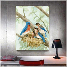 Laden Sie das Bild in den Galerie-Viewer, Diamond Painting - Fütterung Babyvögel