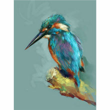 Laden Sie das Bild in den Galerie-Viewer, Diamond Painting - Gemälde Eisvogel