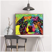 Laden Sie das Bild in den Galerie-Viewer, Diamond Painting - Gesicht Hund