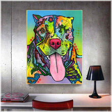 Laden Sie das Bild in den Galerie-Viewer, Diamond Painting - Hund mit einem Auge