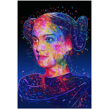 Laden Sie das Bild in den Galerie-Viewer, Diamond Painting - Prinzessin Leia
