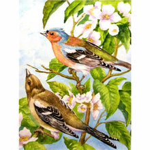 Laden Sie das Bild in den Galerie-Viewer, Diamond Painting - Gemälde Vogelpaar