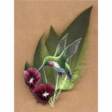 Laden Sie das Bild in den Galerie-Viewer, Diamond Painting - Grüner Kolibri