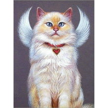 Laden Sie das Bild in den Galerie-Viewer, Diamond Painting - Katze mit Flügel