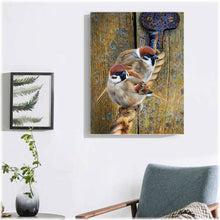 Laden Sie das Bild in den Galerie-Viewer, Diamond Painting - Kleine Spatzen