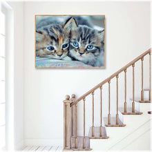Laden Sie das Bild in den Galerie-Viewer, Diamond Painting - Kuschelkatzen