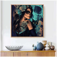 Laden Sie das Bild in den Galerie-Viewer, Diamond_painting_Motiv_an_Wand