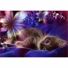 Laden Sie das Bild in den Galerie-Viewer, Diamond Painting - Magische Katze