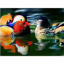 Laden Sie das Bild in den Galerie-Viewer, Diamond Painting - Mandarinenten