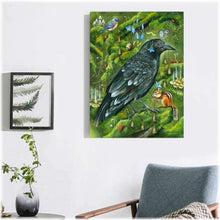 Laden Sie das Bild in den Galerie-Viewer, Diamond Painting - Rabe