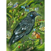 Laden Sie das Bild in den Galerie-Viewer, Diamond Painting - Rabe