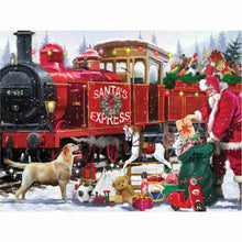 Laden Sie das Bild in den Galerie-Viewer, Diamond Painting - Santa´s Expresszug