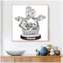 Laden Sie das Bild in den Galerie-Viewer, Diamond Painting - Schneemann