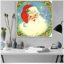 Laden Sie das Bild in den Galerie-Viewer, Diamond Painting - Strahlender Weihnachtsmann