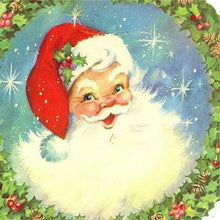 Laden Sie das Bild in den Galerie-Viewer, Diamond Painting - Strahlender Weihnachtsmann