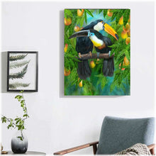 Laden Sie das Bild in den Galerie-Viewer, Diamond Painting - Tukanpaar