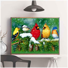 Laden Sie das Bild in den Galerie-Viewer, Diamond Painting - Vogeltreff