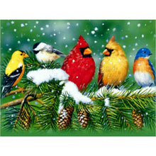 Laden Sie das Bild in den Galerie-Viewer, Diamond Painting - Vogeltreff