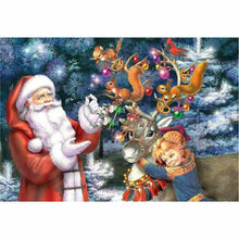 Laden Sie das Bild in den Galerie-Viewer, Diamond Painting - Weihnachtihe Beschehrung