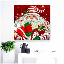 Laden Sie das Bild in den Galerie-Viewer, Diamond Painting - Weihnachtsmann voller Geschenke