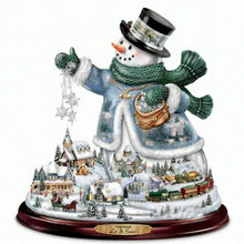 Laden Sie das Bild in den Galerie-Viewer, Diamond Painting - Winter Eisenbahn