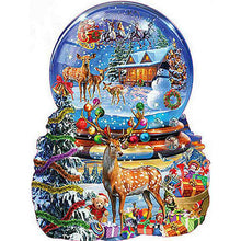 Laden Sie das Bild in den Galerie-Viewer, Diamond Painting - Winterliche Schneekugel