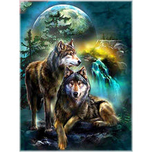 Laden Sie das Bild in den Galerie-Viewer, Diamond Painting - Wölfe