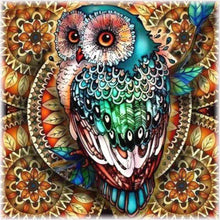 Laden Sie das Bild in den Galerie-Viewer, Diamond Painting - Eule