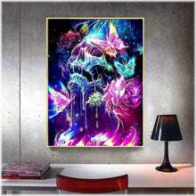 Laden Sie das Bild in den Galerie-Viewer, Diamond Painting - Fantasie Totenkopf