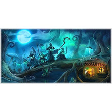 Laden Sie das Bild in den Galerie-Viewer, Diamond Painting - Horror Wald
