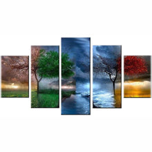 Laden Sie das Bild in den Galerie-Viewer, XXL Diamond Painting - Jahreszeiten
