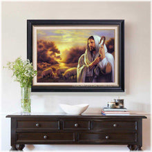 Laden Sie das Bild in den Galerie-Viewer, Diamond Painting - Jesus der Hirte