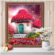 Laden Sie das Bild in den Galerie-Viewer, Diamond Painting - Pilzhaus