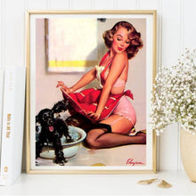 Laden Sie das Bild in den Galerie-Viewer, Diamond_painting_Motiv_an_Wand