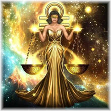 Laden Sie das Bild in den Galerie-Viewer, Diamond Painting - Sternzeichen Waage