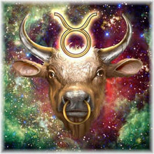 Laden Sie das Bild in den Galerie-Viewer, Diamond Painting - Sternzeichen Stier