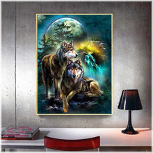Laden Sie das Bild in den Galerie-Viewer, Diamond Painting - Wölfe