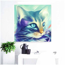 Laden Sie das Bild in den Galerie-Viewer, Diamond Painting - Gemälde Katze
