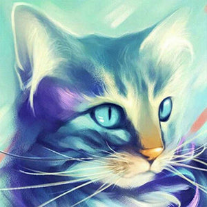 Diamond Painting - Gemälde Katze