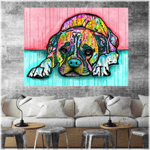 Laden Sie das Bild in den Galerie-Viewer, Diamond Painting - müder Hund
