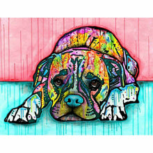 Laden Sie das Bild in den Galerie-Viewer, Diamond Painting - müder Hund
