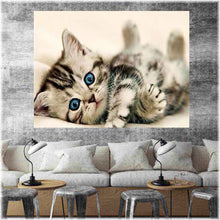 Laden Sie das Bild in den Galerie-Viewer, Diamond Painting - Katzenbaby
