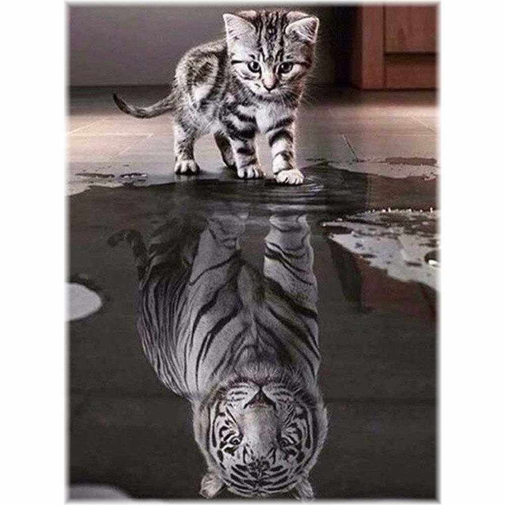 Diamond Painting - Kleiner Tiger