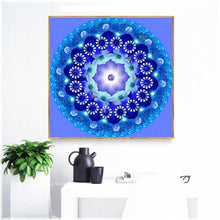 Laden Sie das Bild in den Galerie-Viewer, Diamond Painting - blaue Blume
