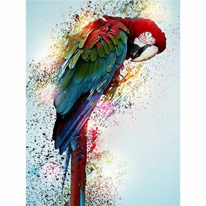 Diamond Painting - Papagei